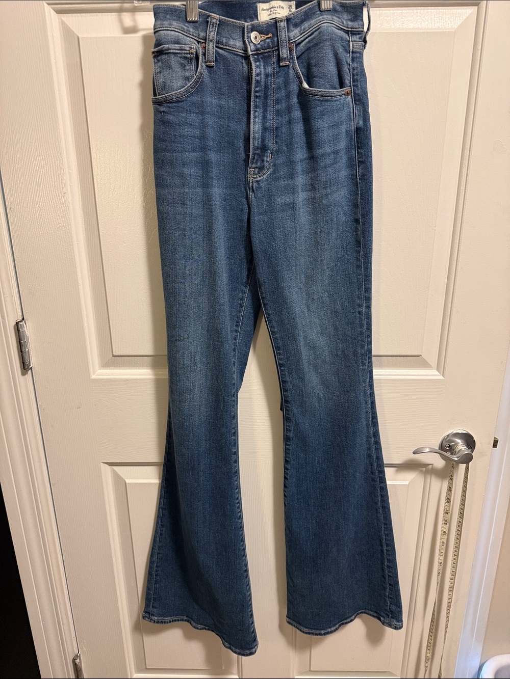 Abercrombie & Fitch Medium Blue Flare Jeans
